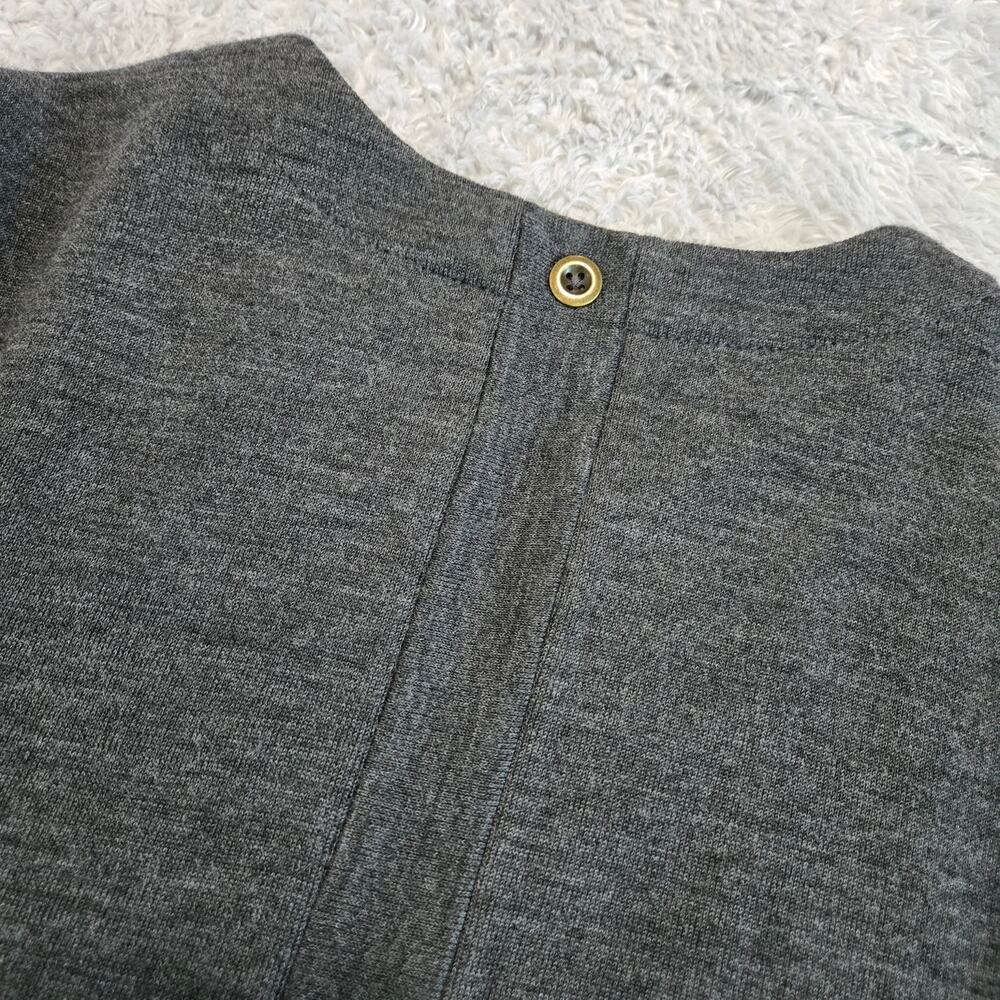 Soft Surroundings Wool‑Blend Pullover Tunic Sweater – Women’s L, Gray - Picture 13 of 15